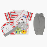 Newborn Boys Half Sleeves Suit - Red, Newborn Boys Sets & Suits, Chase Value, Chase Value