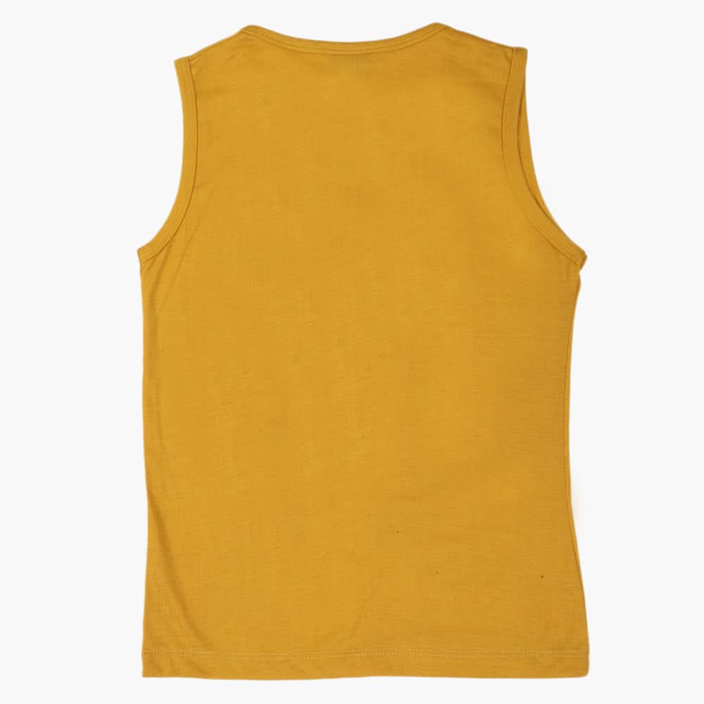 Boys Sando - Yellow, Boys T-Shirts, Chase Value, Chase Value