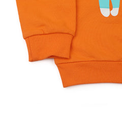 Newborn Boys Full Sleeves Suit - Orange