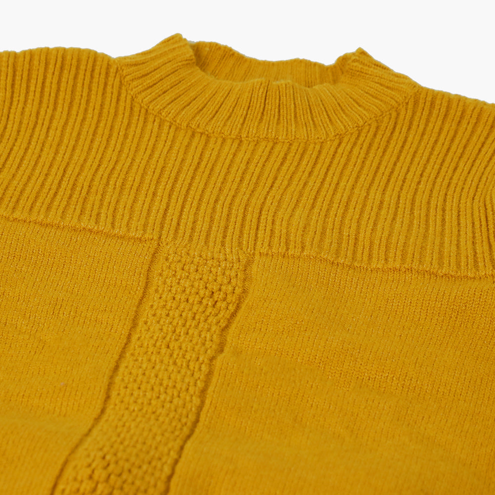 Girls Sweater Suit - Mustard, Girls Suits, Chase Value, Chase Value