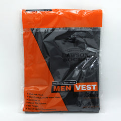 Men’s Vest Sando - Black, Men's Vest, Dawson, Chase Value