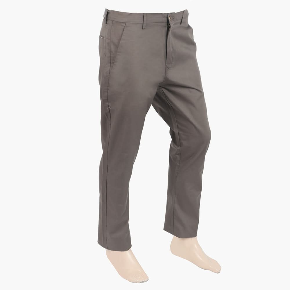 Men's Cotton Causal Pant - Dark Brown, Men's Formal Pants, Chase Value, Chase Value