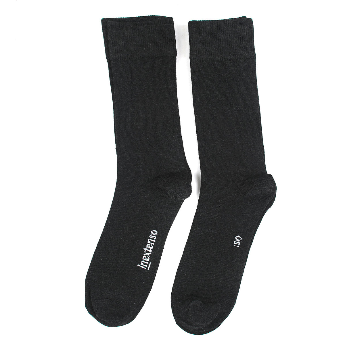 Men’s 2Pcs Socks Full - Black, Men's Socks, Chase Value, Chase Value