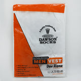 Dawson Vest Sando - White, Men's Vest, Dawson, Chase Value