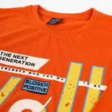 Boys T-Shirt - Orange, Boys T-Shirts, Chase Value, Chase Value