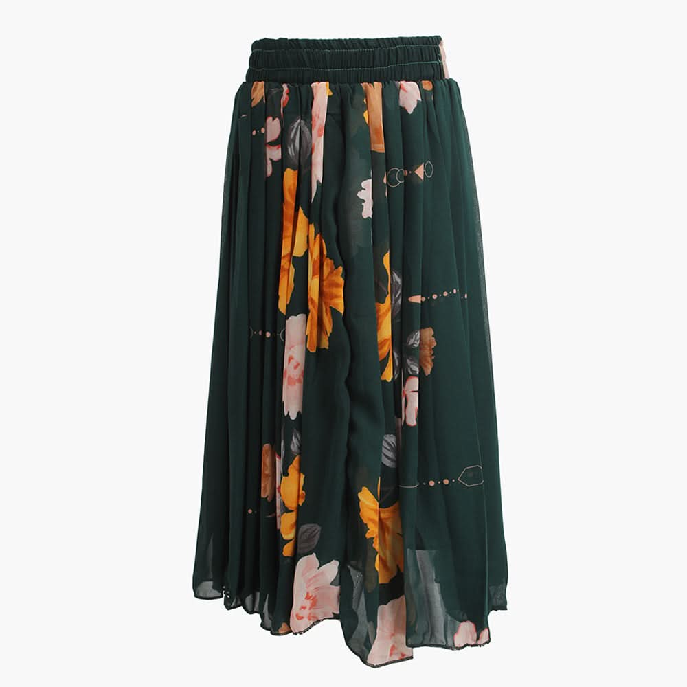 Girls Long Skirt - Multi Color, Girls Shorts Skirts, Chase Value, Chase Value