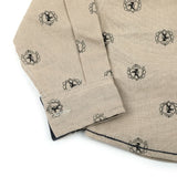 Newborn Boys Full Sleeves Shirt - Beige, Newborn Boys Winterwear, Chase Value, Chase Value