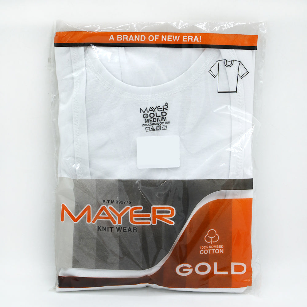 Mayer Gold Vest - White, Men's Vest, Mayer, Chase Value