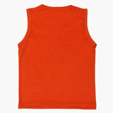 Girls Sando T-Shirt - Orange, Girls T-Shirts, Chase Value, Chase Value