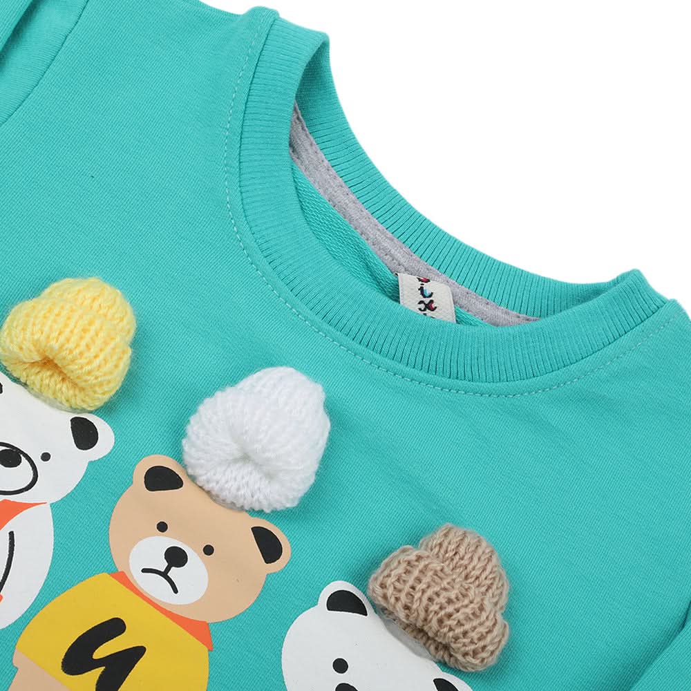 Newborn Boys Full Sleeves Suit - Sea Green, Newborn Boys Sets & Suits, Chase Value, Chase Value