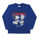 Boys Full Sleeves T-Shirt - Royal Blue, Boys T-Shirts, Chase Value, Chase Value