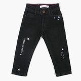 Girls Denim Pant - Black, Girls Pants & Capri, Chase Value, Chase Value