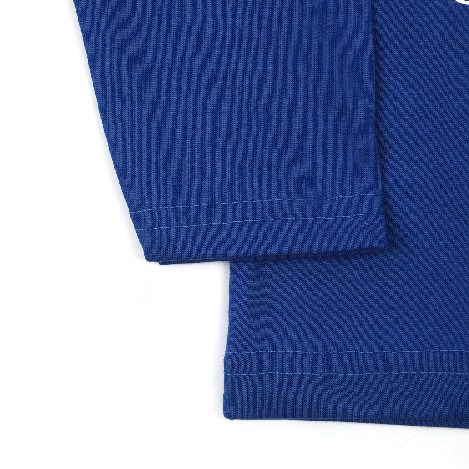 Boys Full Sleeves T-Shirt - Royal Blue, Boys T-Shirts, Chase Value, Chase Value