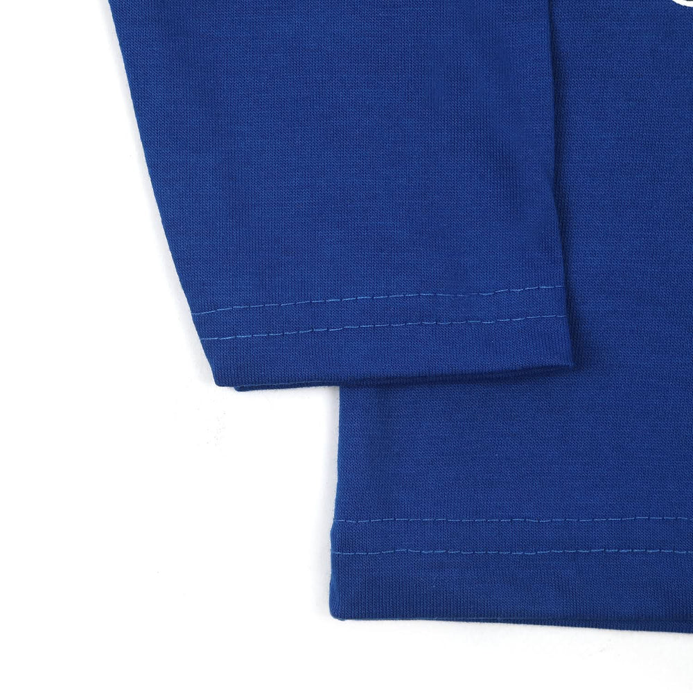 Boys Full Sleeves T-Shirt - Royal Blue, Boys T-Shirts, Chase Value, Chase Value