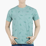 Men's Half Sleeves T-Shirt - Green, Men's T-Shirts & Polos, Chase Value, Chase Value