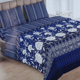 Double Bed Sheet Set of 5Pcs- C2, Double Size Bed Sheet, Chase Value, Chase Value
