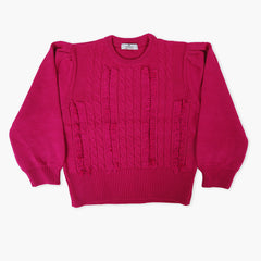 Girls Sweater - Fushia, Girls Sweaters, Chase Value, Chase Value