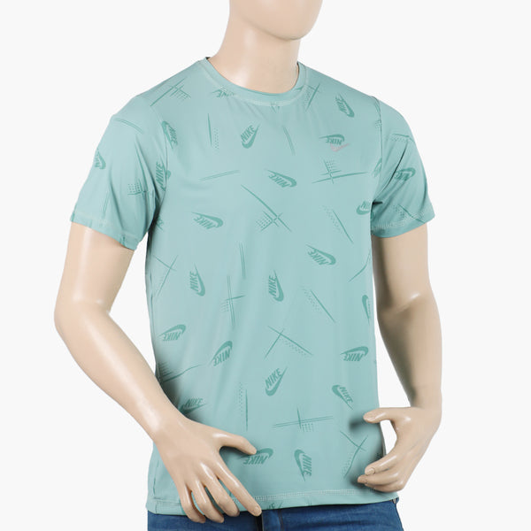 Men's Half Sleeves T-Shirt - Green