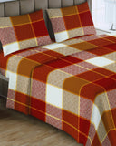 Valuables Crystal Collection Double Bedsheet 90x96- 3 Pcs