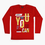 Boys T-Shirt - Red, Boys T-Shirts, Chase Value, Chase Value