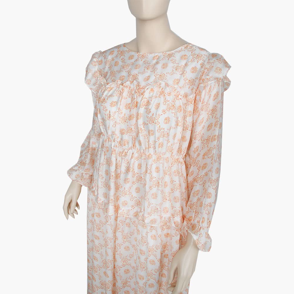 Women's Long Maxi - Orange, Women T-Shirts & Tops, Chase Value, Chase Value