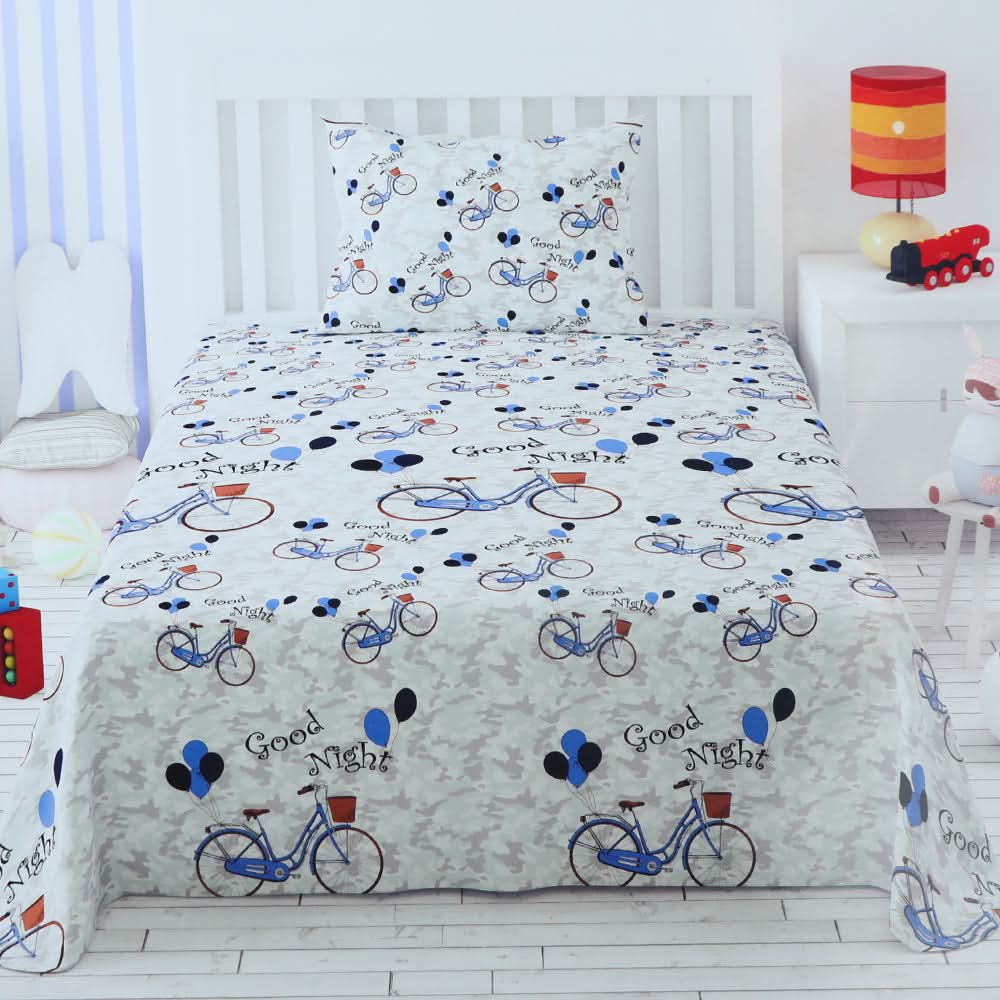 Kids Single Bed Sheet - L3, Single Size Bed Sheet, Chase Value, Chase Value