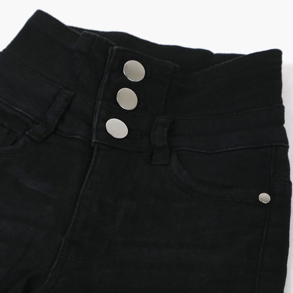 Girls Denim Pant - Black, Girls Pants & Capri, Chase Value, Chase Value