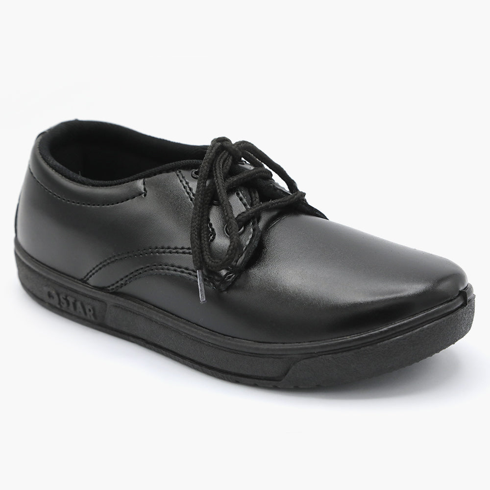Girls School Shoes - Black, Boys Formal Shoes, Chase Value, Chase Value