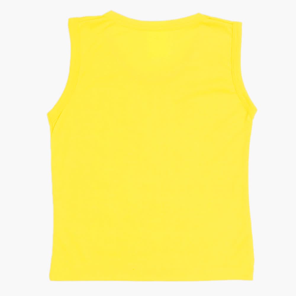 Boys Sando - Yellow, Boys T-Shirts, Chase Value, Chase Value