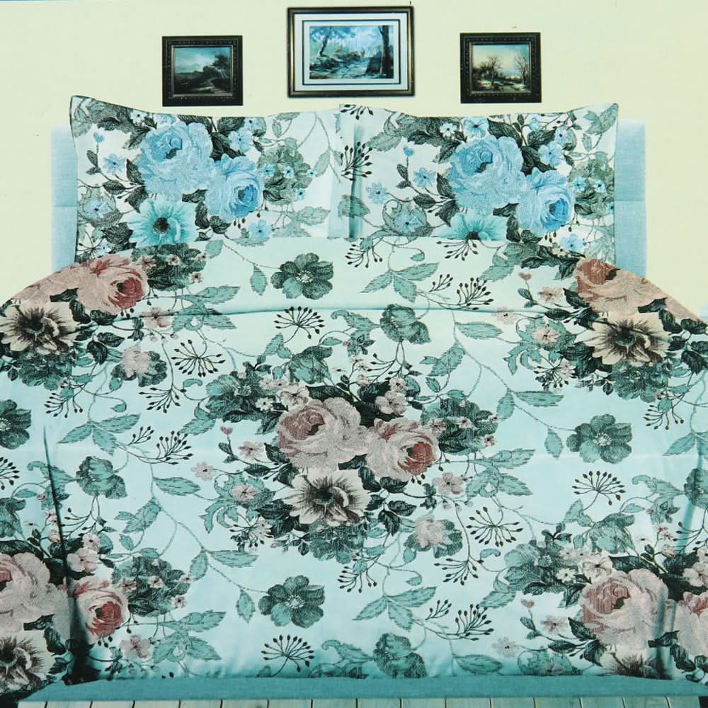 King Size 3Pcs Bed Sheet - H3, King Size Bed Sheet, Chase Value, Chase Value