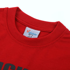 Boys Full Sleeves T-Shirt - Red