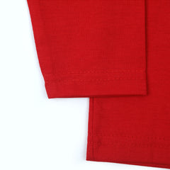 Boys Full Sleeves T-Shirt - Red