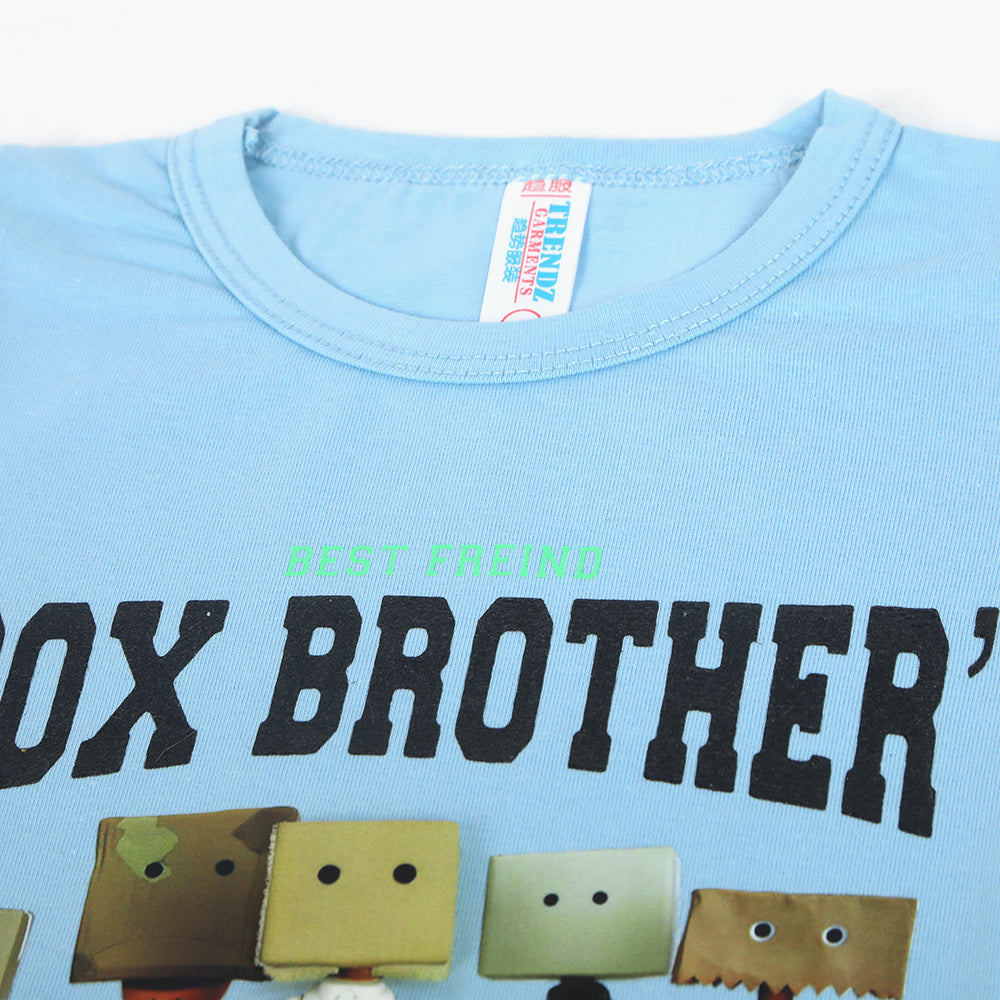 Newborn Boys Half Sleeves Suit - Blue, Newborn Boys Sets & Suits, Chase Value, Chase Value