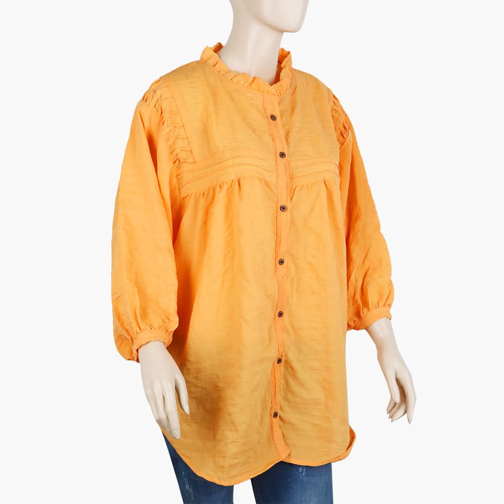 Women's Western Top - Orange, Women T-Shirts & Tops, Chase Value, Chase Value
