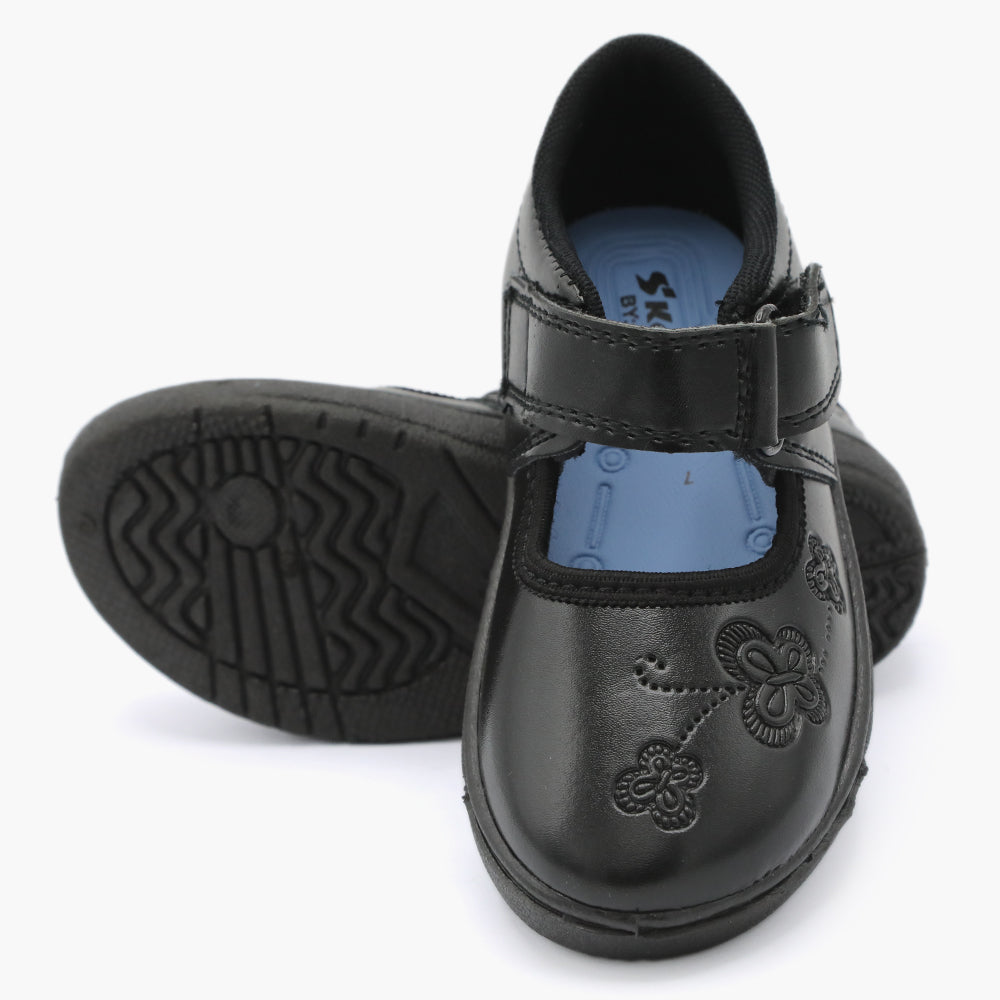 Girls School Shoes - Black, Girls Sneakers & Shoes, Chase Value, Chase Value