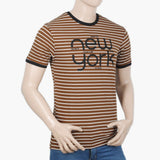 Men's Half Sleeves T-Shirt - Brown, Men, T-Shirts And Polos, Chase Value, Chase Value