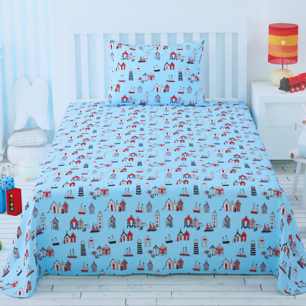 Kids Single Bed Sheet - L1, Single Size Bed Sheet, Chase Value, Chase Value
