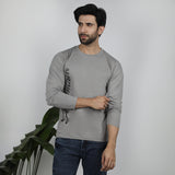 Men's Full Sleeves T-Shirt - Grey, Men's T-Shirts & Polos, Chase Value, Chase Value