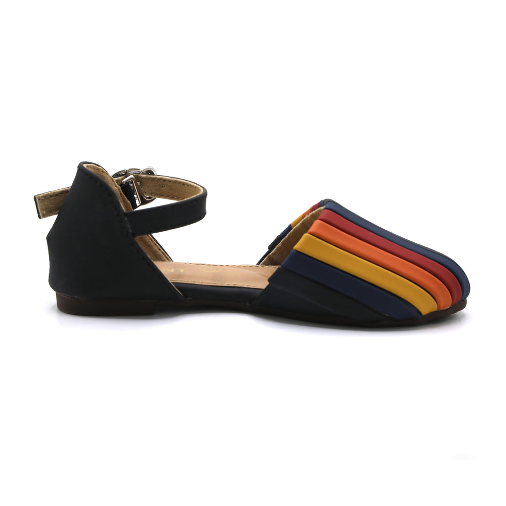 Eminent Girls Slingback - Black, Girls Slippers, Eminent, Chase Value