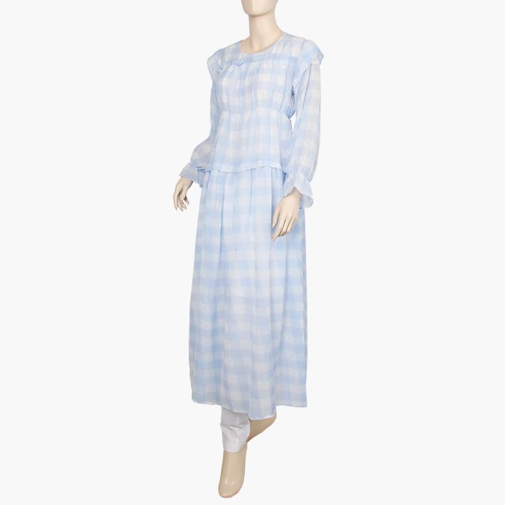 Women's Long Maxi - Light Blue, Women T-Shirts & Tops, Chase Value, Chase Value