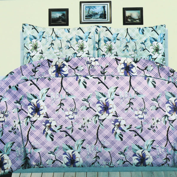 King Size 3Pcs Bed Sheet - H5