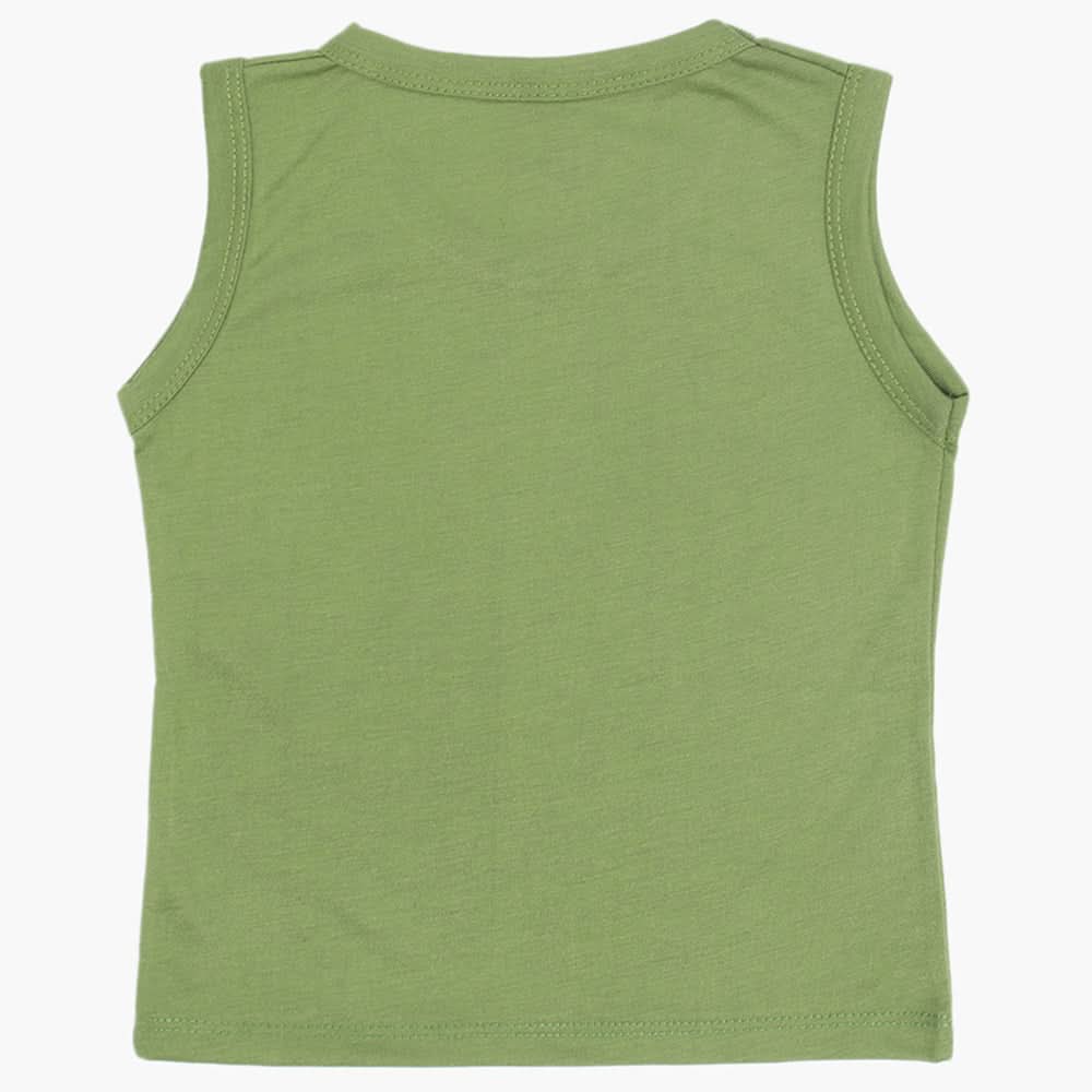 Boys Sando - Green, Boys T-Shirts, Chase Value, Chase Value