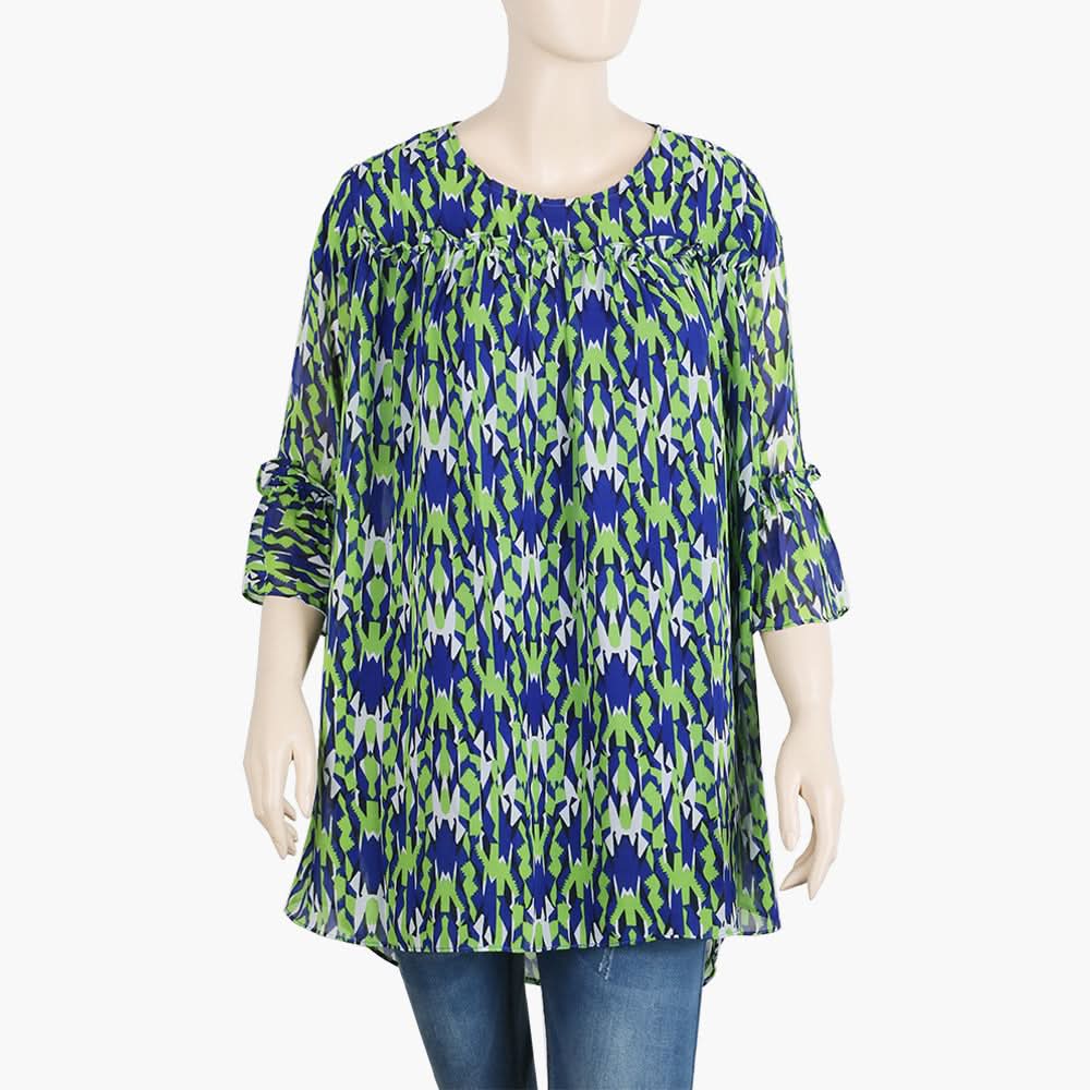 Women's Western Top - Royal Blue, Women T-Shirts & Tops, Chase Value, Chase Value