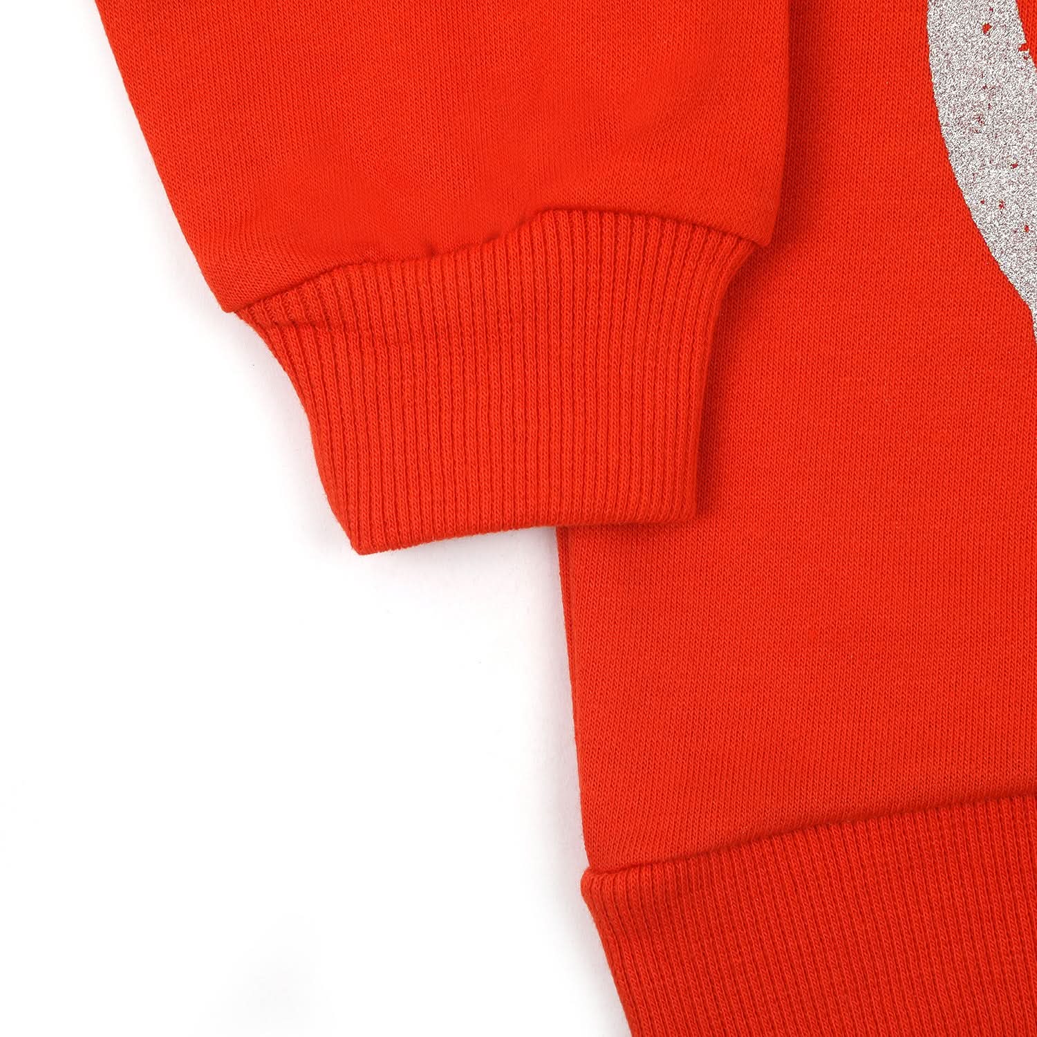 Girls Full Sleeves Sweat Shirt - Orange, Girls Hoodies & Sweat Shirts, Chase Value, Chase Value