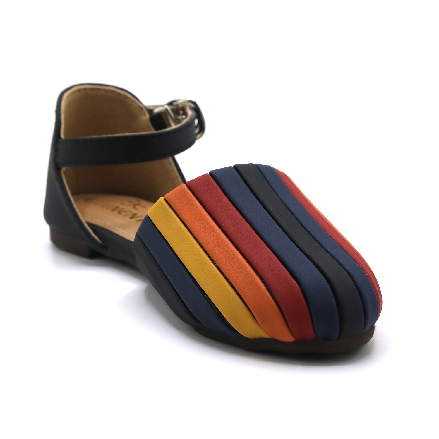 Eminent Girls Slingback - Black, Girls Slippers, Eminent, Chase Value