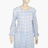 Women's Long Maxi - Light Blue, Women T-Shirts & Tops, Chase Value, Chase Value
