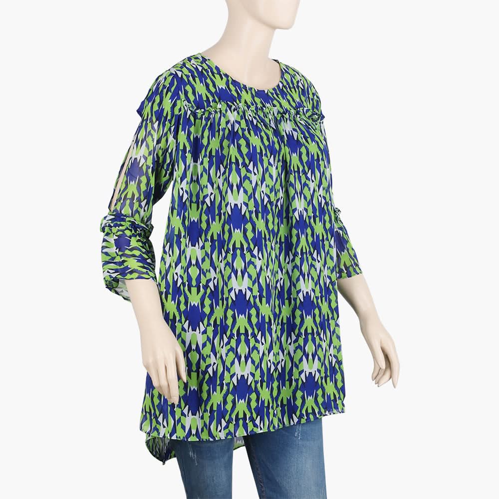 Women's Western Top - Royal Blue, Women T-Shirts & Tops, Chase Value, Chase Value