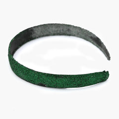Girls Azadi Hair Band - Green & White, Girls Hair Accessories, Chase Value, Chase Value