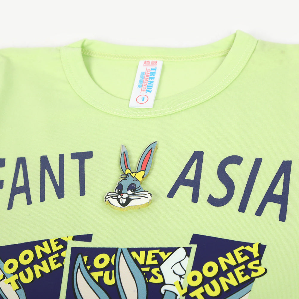 Newborn Boys Half Sleeves Suit - Green, Newborn Boys Sets & Suits, Chase Value, Chase Value