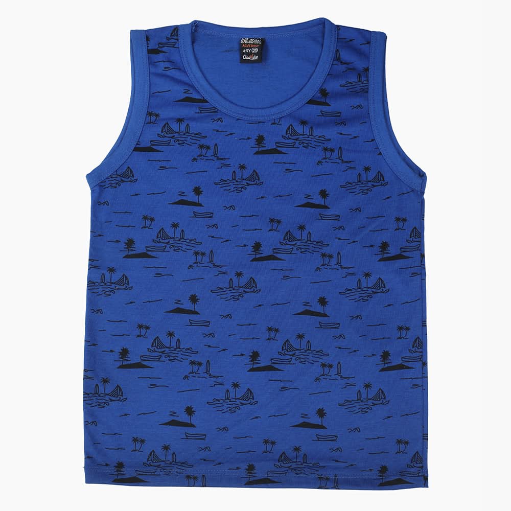 Boys Sando - Navy Blue, Boys T-Shirts, Chase Value, Chase Value